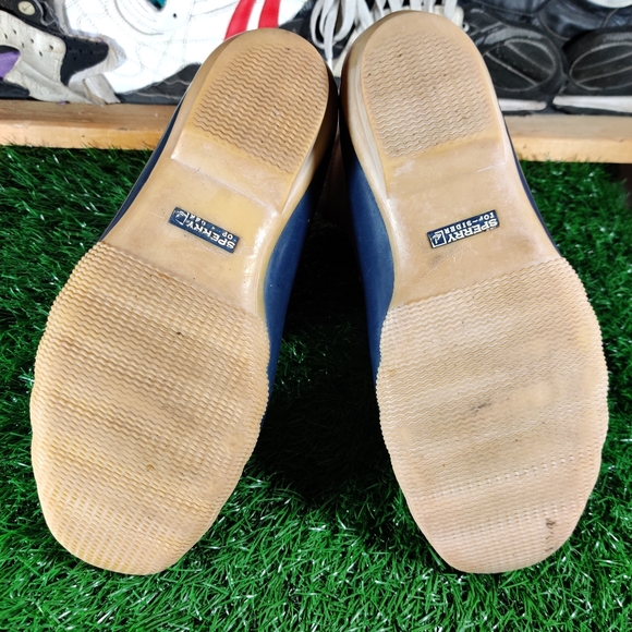 Sperry Navy Shearwater Lined Winter Boots Booties - Picture 6 of 9